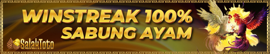 EVENT WINSTREAK 100% SABUNG AYAM